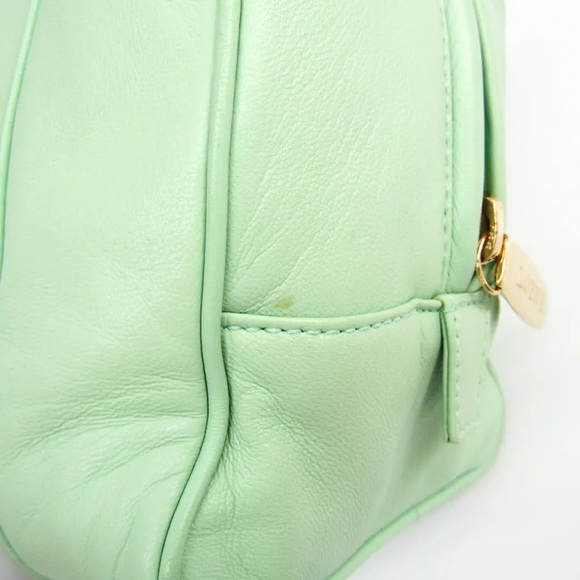 Loewe Leather Handbag Green - Picture 5 of 7